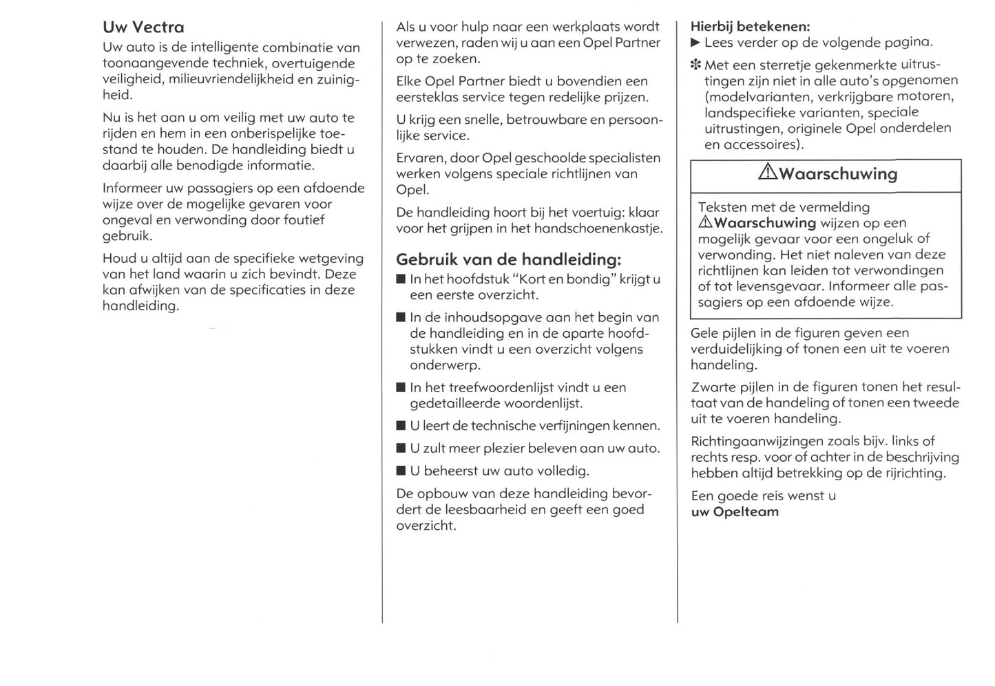 2005-2009 Opel Vectra Gebruikershandleiding | Nederlands