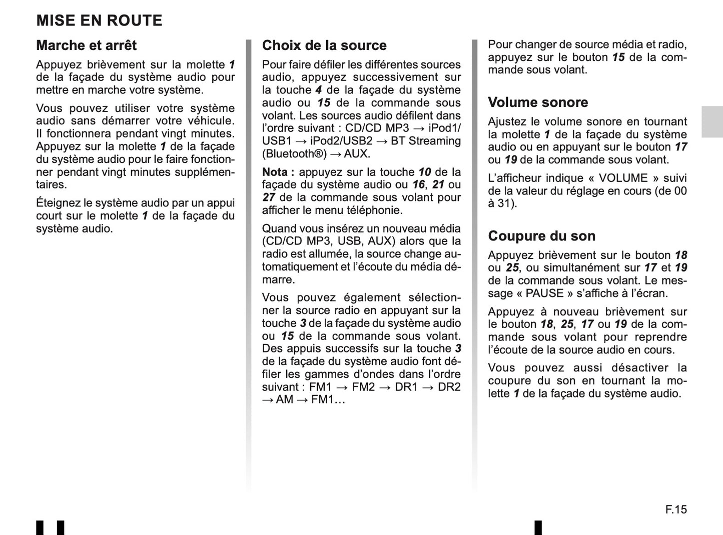 Renault Radio-Connect-R-GO Owner's Manual 2014 - 2018