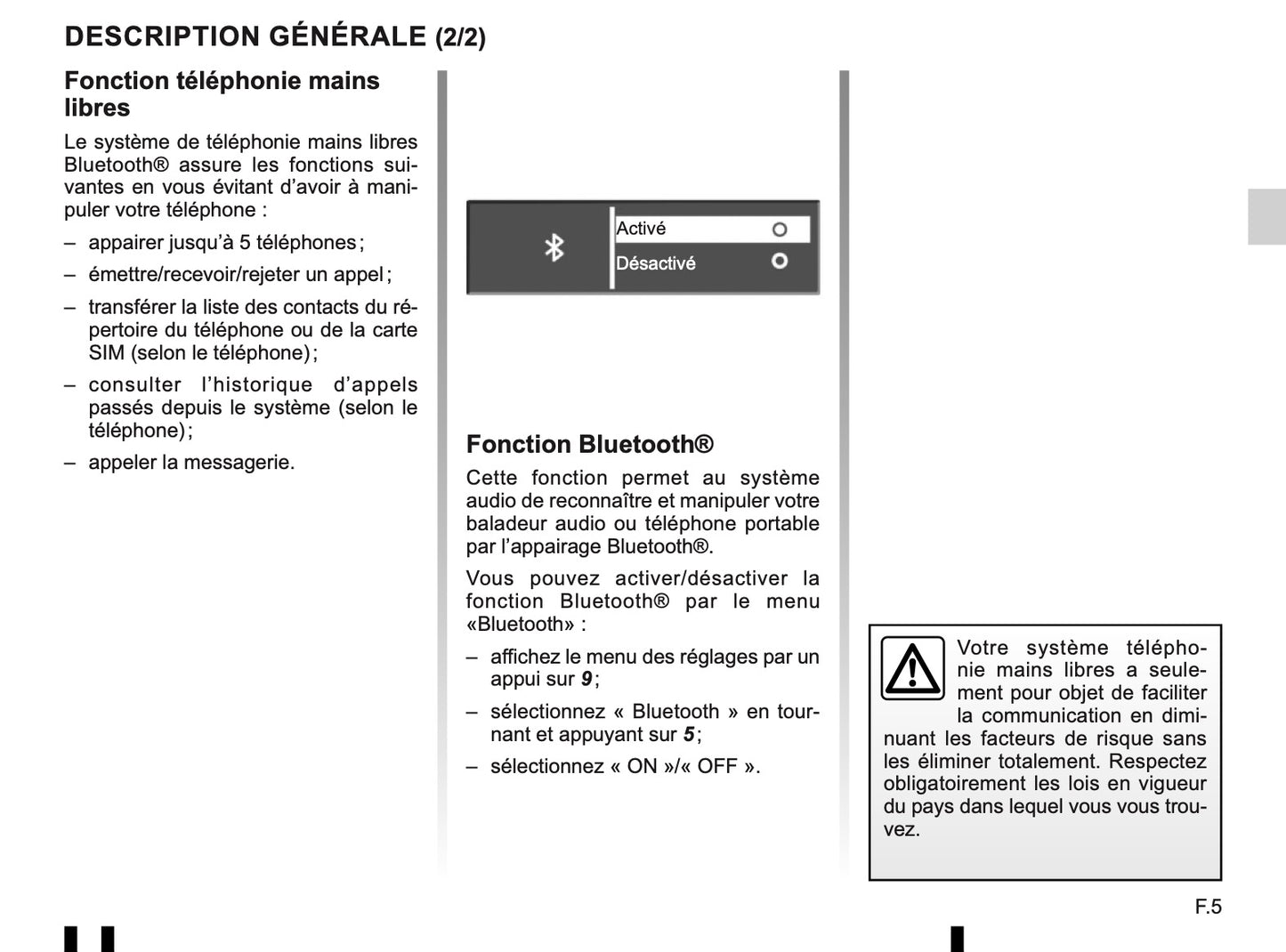 Renault Radio-Connect-R-GO Owner's Manual 2014 - 2018