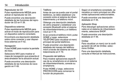 Opel Astra Manual de infoentretenimiento 2015 - 2019