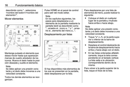 Opel Astra Manual de infoentretenimiento 2015 - 2019