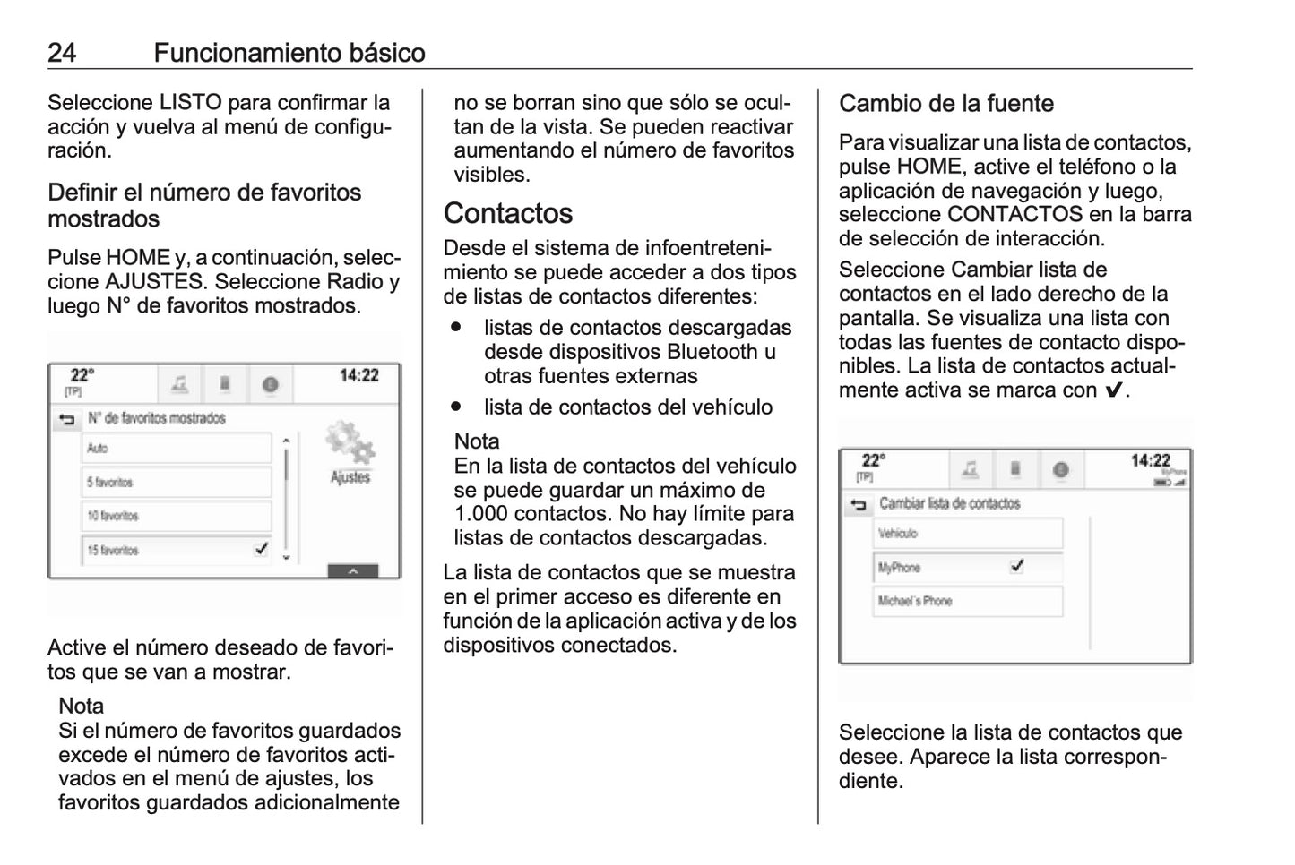 Opel Astra Manual de infoentretenimiento 2015 - 2019