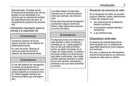 Opel Astra Manual de infoentretenimiento 2015 - 2019