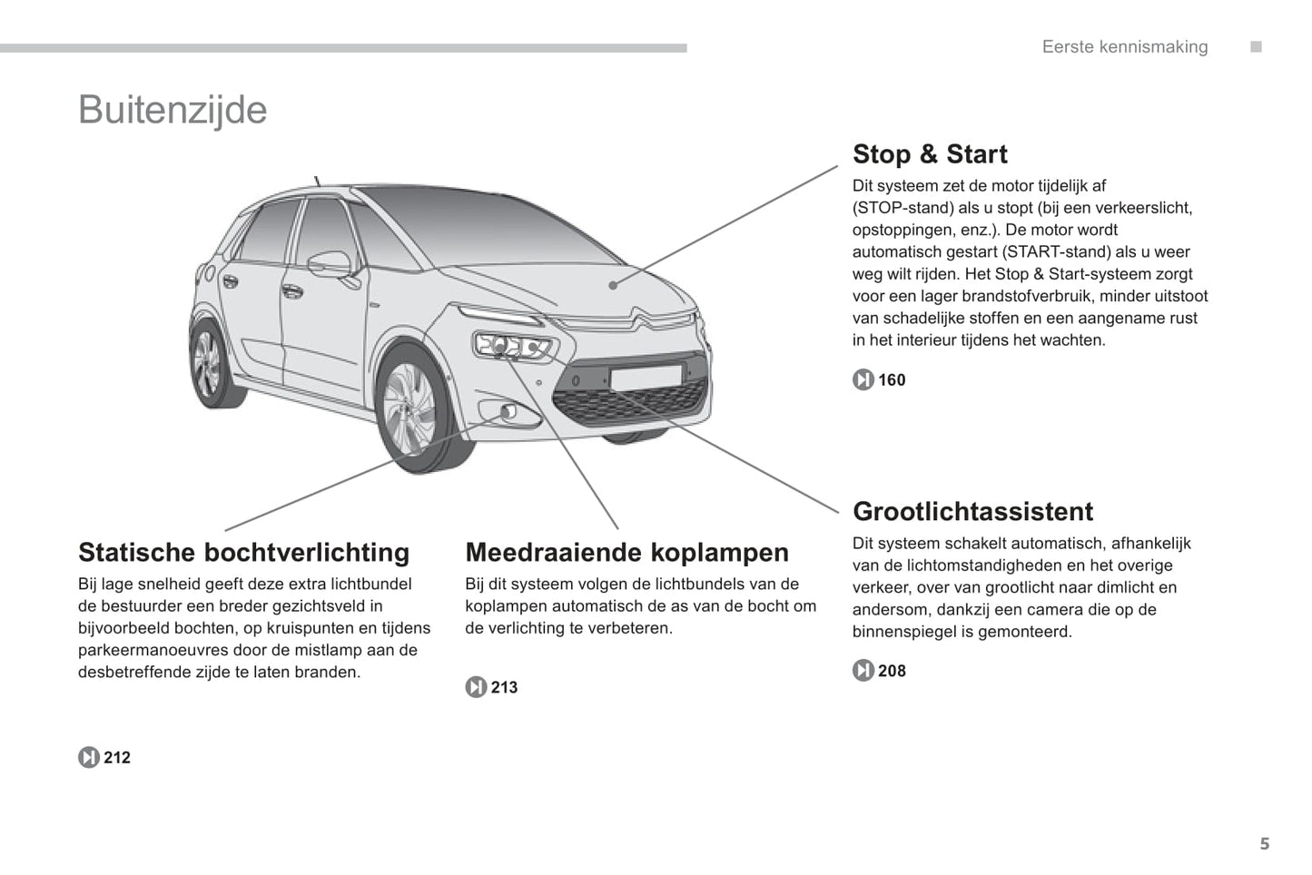 2013-2014 Citroën C4 Picasso/Grand C4 Picasso Bedienungsanleitung | Niederländisch