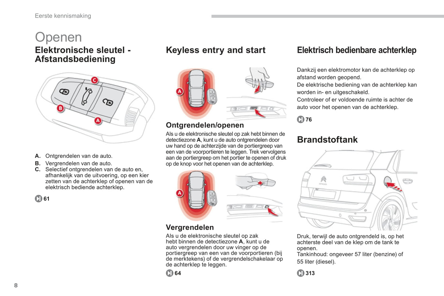 2013-2014 Citroën C4 Picasso/Grand C4 Picasso Bedienungsanleitung | Niederländisch