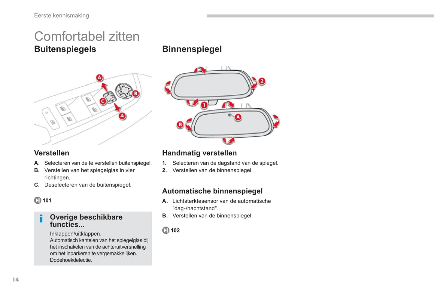 2013-2014 Citroën C4 Picasso/Grand C4 Picasso Bedienungsanleitung | Niederländisch