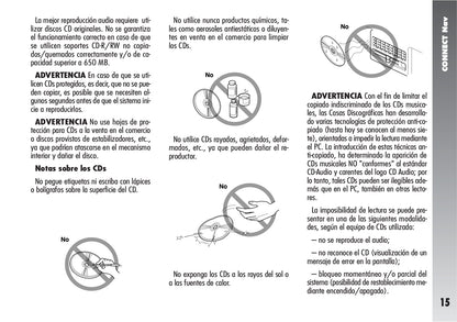 Alfa Romeo Connect / Connect Nav+ Instrucciones 2007 - 2011