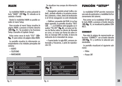 Alfa Romeo Connect / Connect Nav+ Instrucciones 2007 - 2011