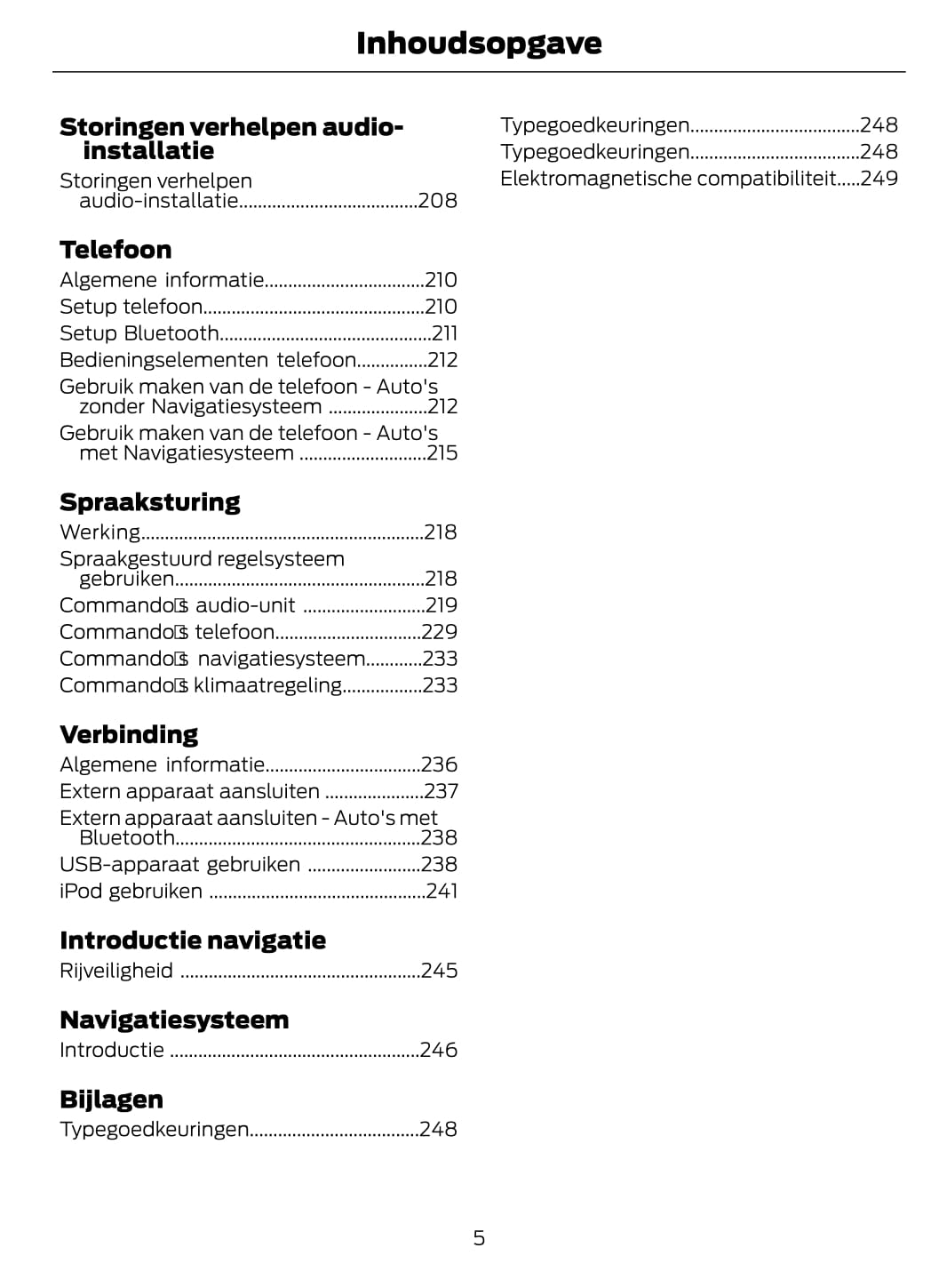 2011-2013 Ford Kuga Gebruikershandleiding | Nederlands