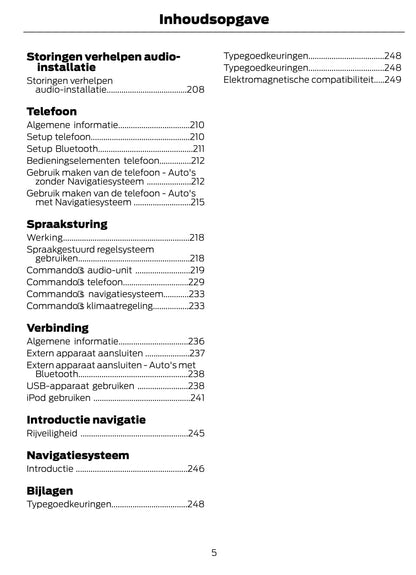 2011-2013 Ford Kuga Gebruikershandleiding | Nederlands