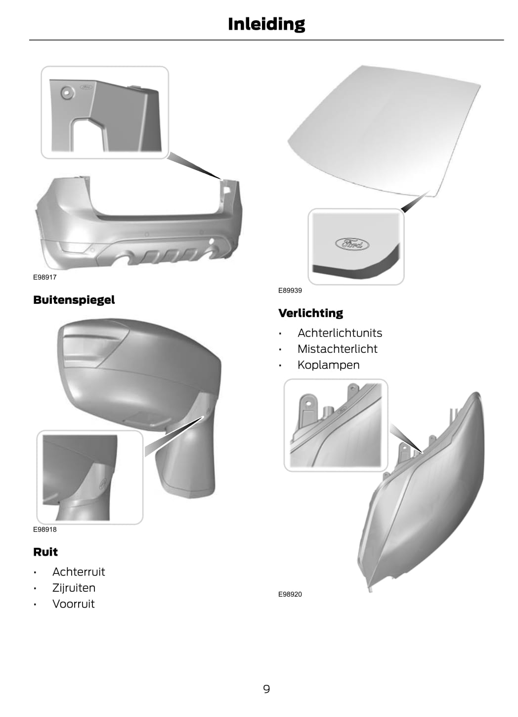 2011-2013 Ford Kuga Gebruikershandleiding | Nederlands