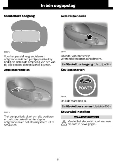 2011-2013 Ford Kuga Gebruikershandleiding | Nederlands