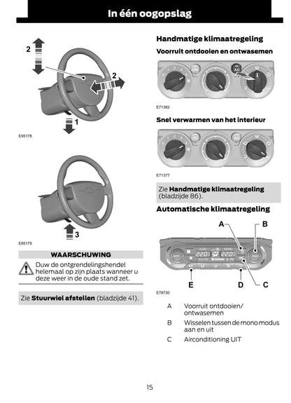 2011-2013 Ford Kuga Gebruikershandleiding | Nederlands