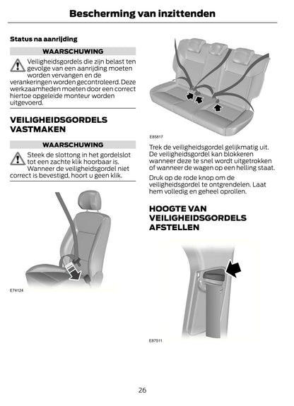 2011-2013 Ford Kuga Gebruikershandleiding | Nederlands