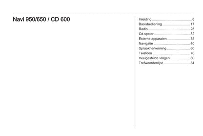 Opel Meriva Infotainment System Handleiding 2014 - 2017