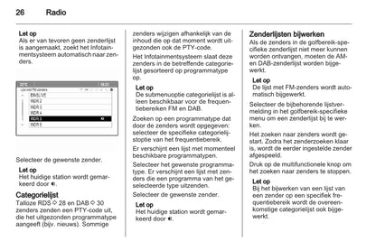 Opel Meriva Infotainment System Handleiding 2014 - 2017