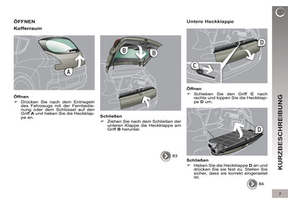 2012-2013 Peugeot 3008 Bedienungsanleitung | Deutsch