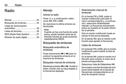 Opel Mokka Manual de infoentretenimiento 2012 - 2016