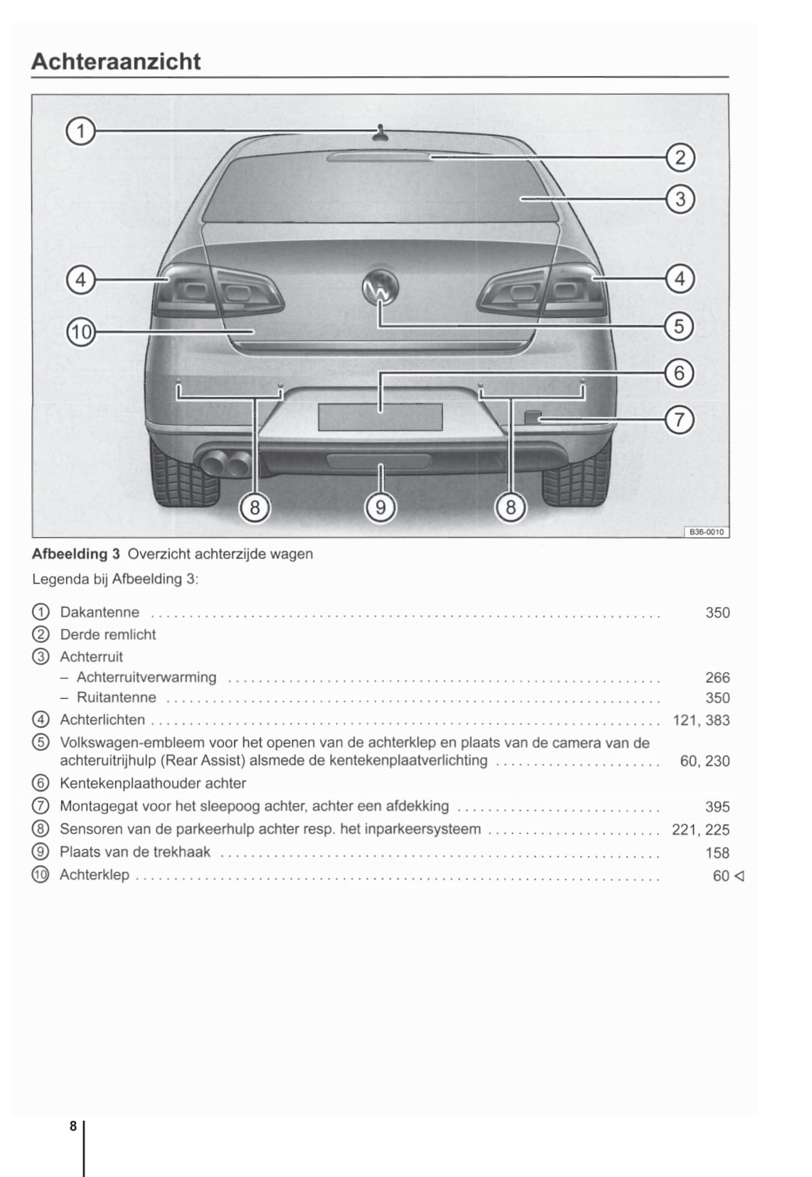 2010-2014 Volkswagen Passat Owner's Manual | Dutch