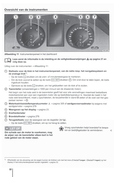 2010-2014 Volkswagen Passat Owner's Manual | Dutch