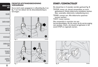 2013-2014 Fiat 500 Manuel du propriétaire | Néerlandais