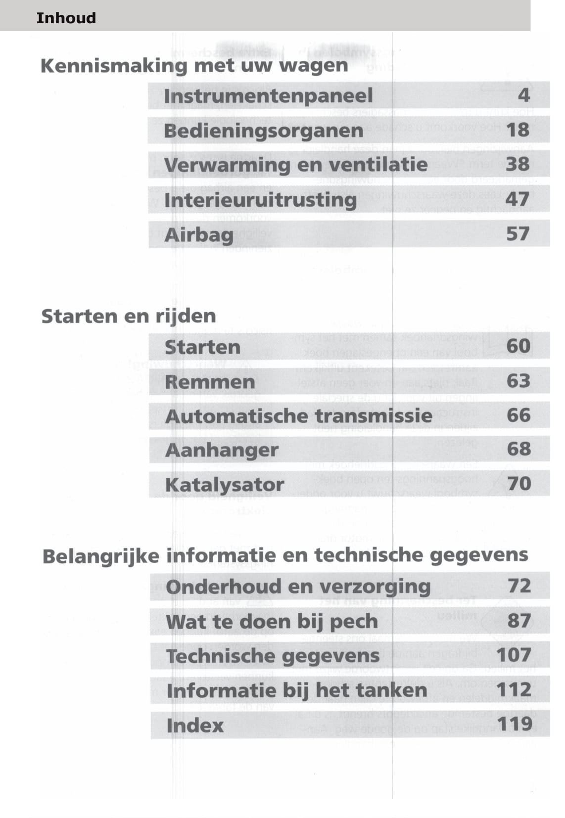 1994-2000 Ford Transit Gebruikershandleiding | Nederlands