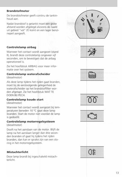 1994-2000 Ford Transit Gebruikershandleiding | Nederlands