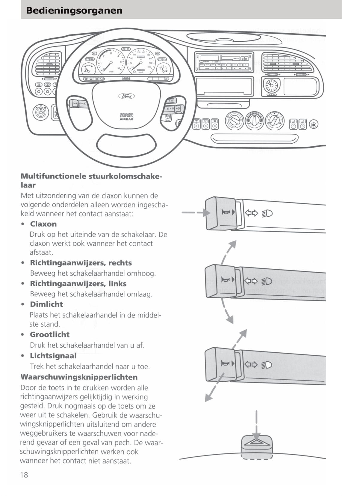 1994-2000 Ford Transit Gebruikershandleiding | Nederlands