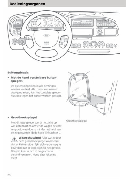 1994-2000 Ford Transit Gebruikershandleiding | Nederlands