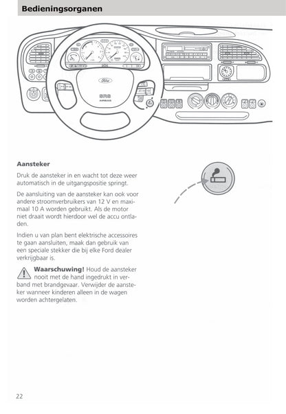 1994-2000 Ford Transit Gebruikershandleiding | Nederlands