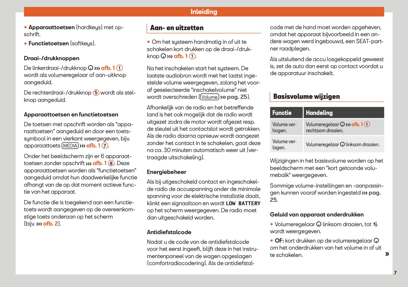 Seat You & Mii Color Connection Handleiding 2018