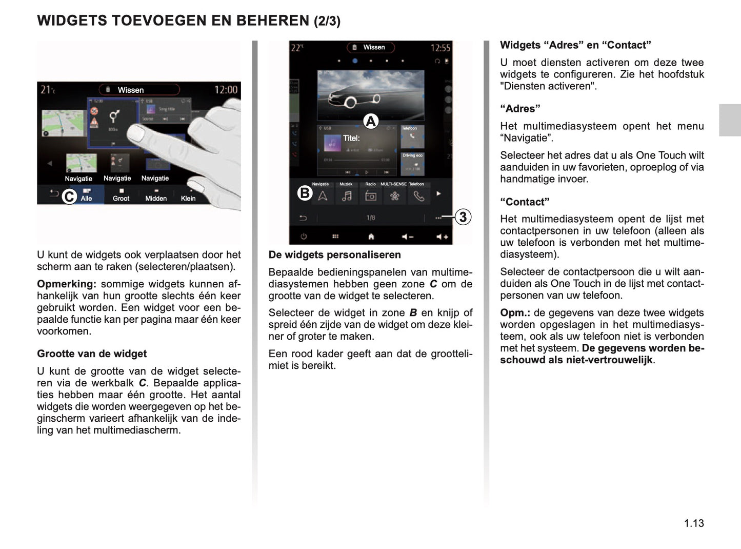 Renault Easy Connect Multimediasystemen Handleiding 04/2019