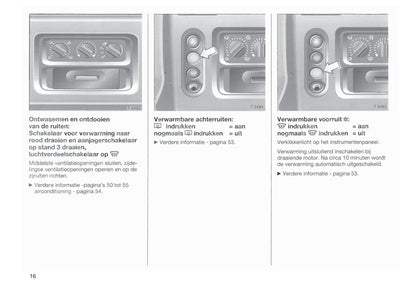 1998-2003 Opel Movano Owner's Manual | Dutch