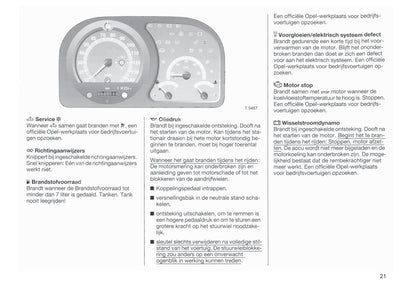 1998-2003 Opel Movano Owner's Manual | Dutch