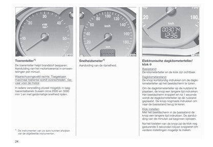 1998-2003 Opel Movano Owner's Manual | Dutch