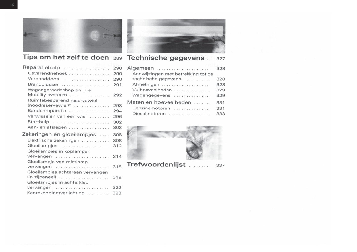 2007-2012 Audi A4 Gebruikershandleiding | Nederlands