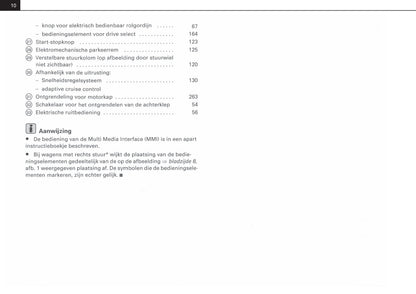 2007-2012 Audi A4 Gebruikershandleiding | Nederlands