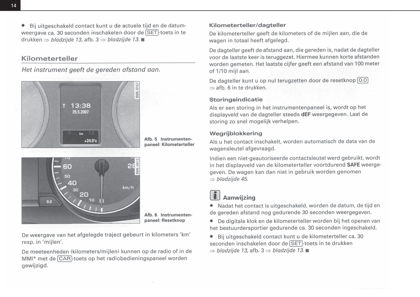 2007-2012 Audi A4 Gebruikershandleiding | Nederlands