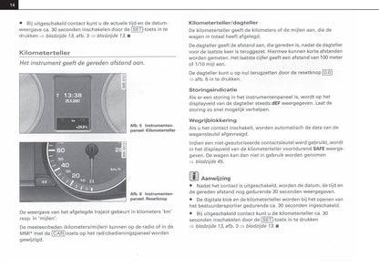 2007-2012 Audi A4 Gebruikershandleiding | Nederlands