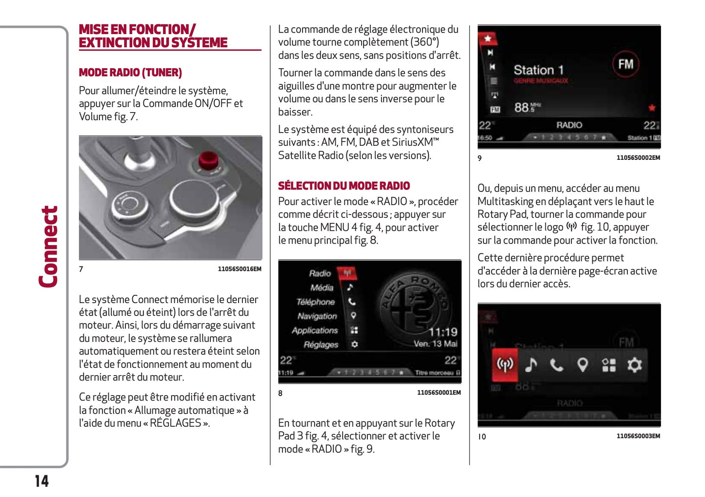 Alfa Romeo Giulia Connect Guide d'utilisation 2016 - 2020