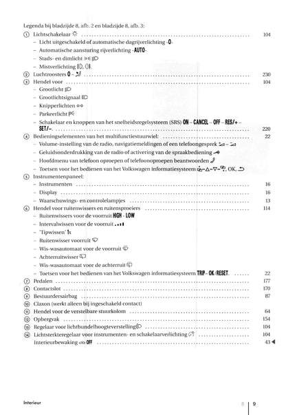 2007-2011 Volkswagen Tiguan Gebruikershandleiding | Nederlands