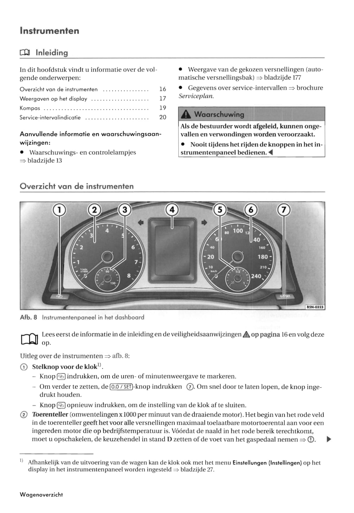 2007-2011 Volkswagen Tiguan Gebruikershandleiding | Nederlands