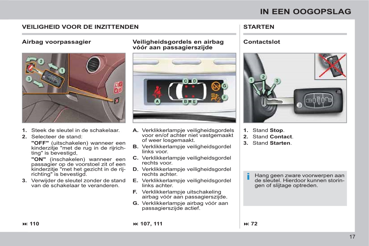 2011-2013 Peugeot 308 CC Manuel du propriétaire | Néerlandais