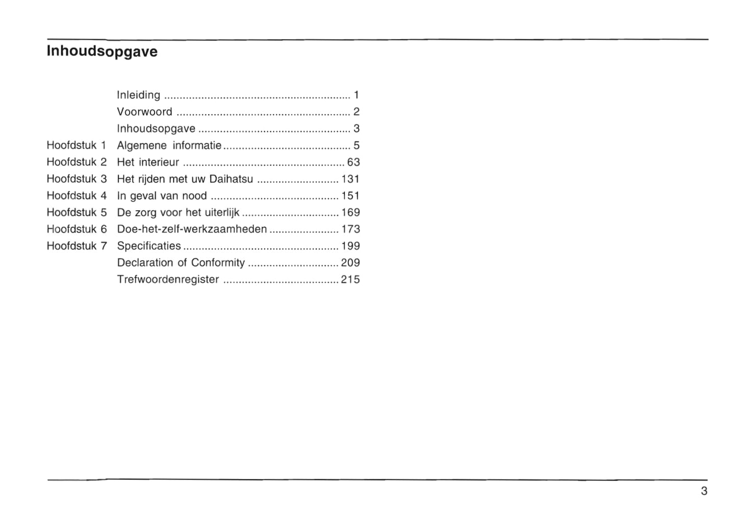 2007-2015 Daihatsu Materia Gebruikershandleiding | Nederlands