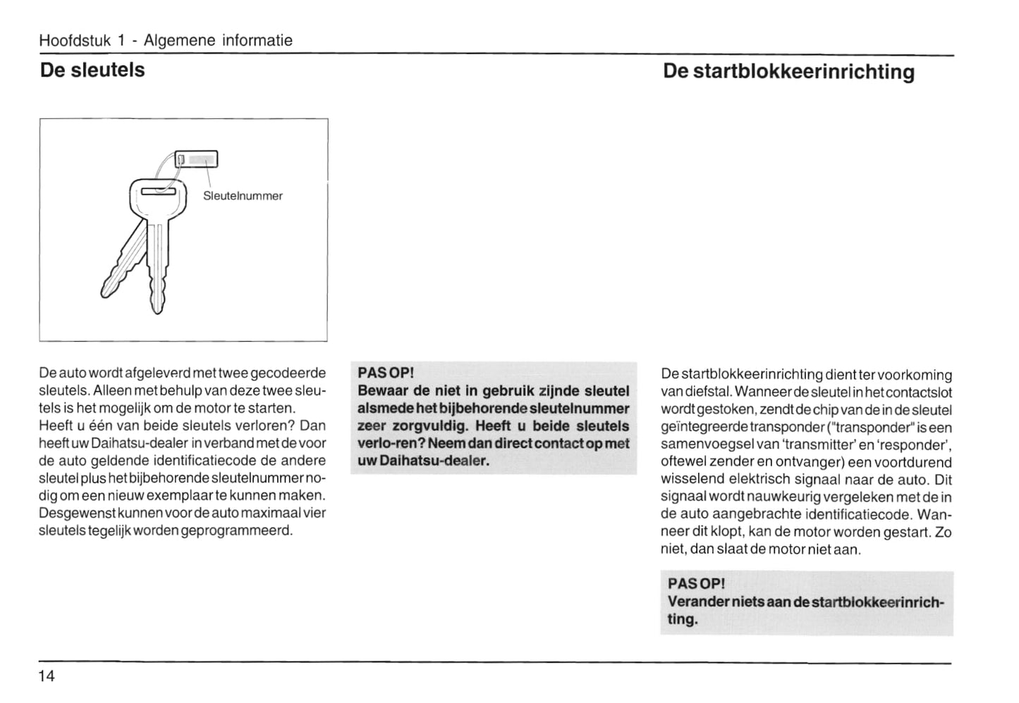 2007-2015 Daihatsu Materia Gebruikershandleiding | Nederlands