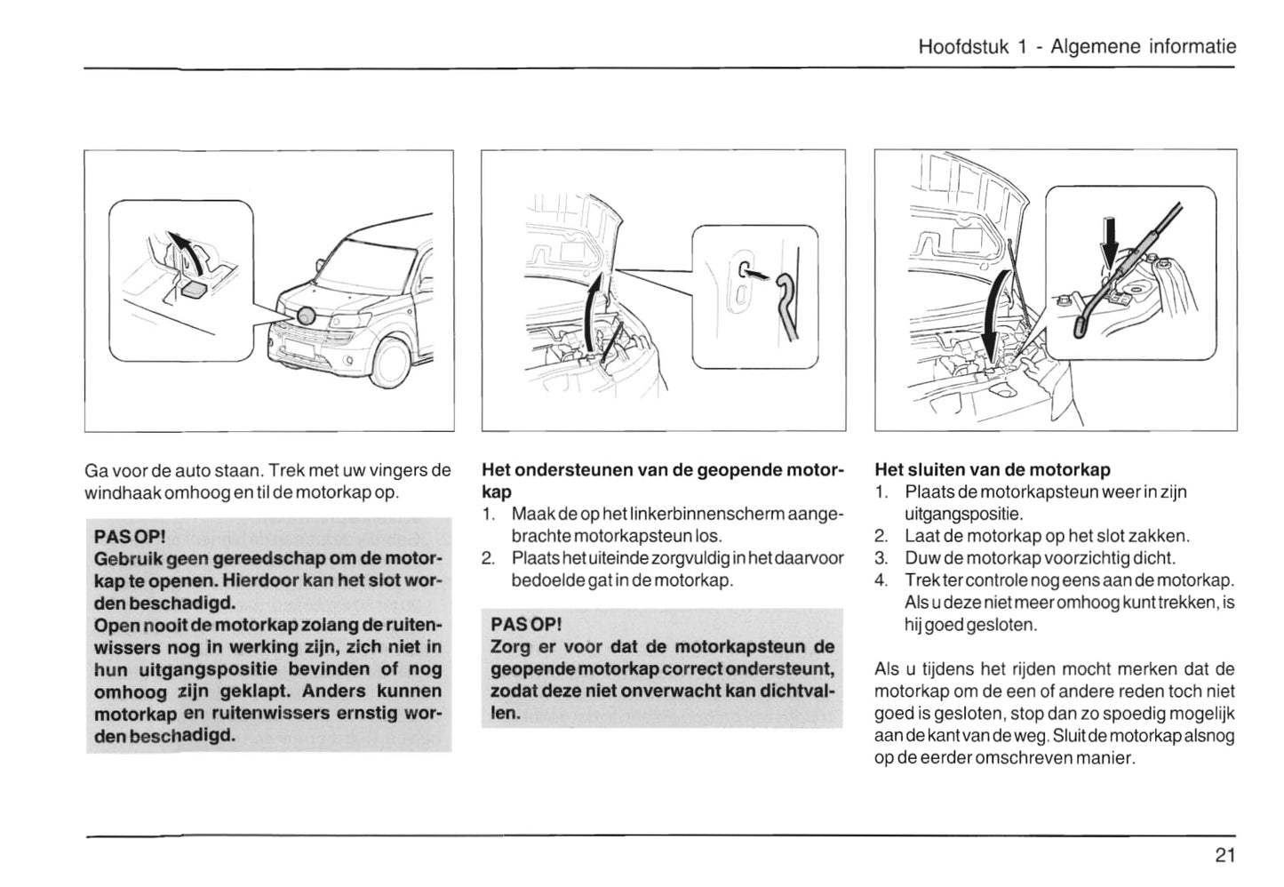 2007-2015 Daihatsu Materia Gebruikershandleiding | Nederlands