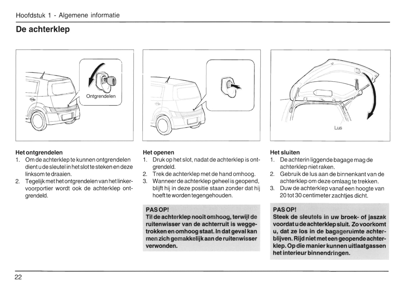 2007-2015 Daihatsu Materia Gebruikershandleiding | Nederlands