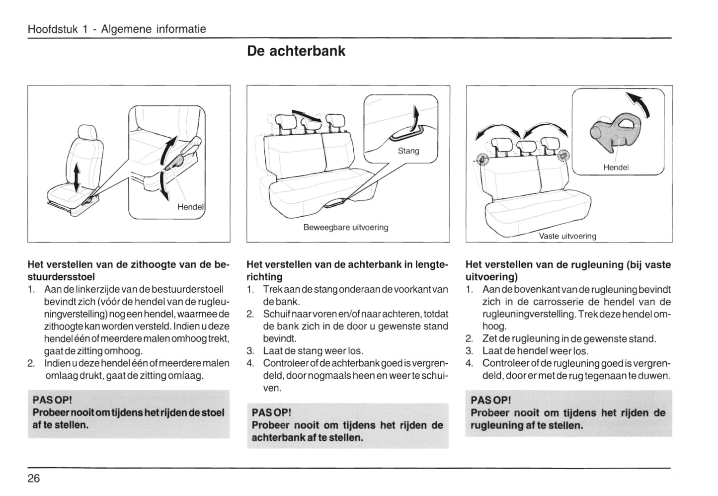 2007-2015 Daihatsu Materia Gebruikershandleiding | Nederlands