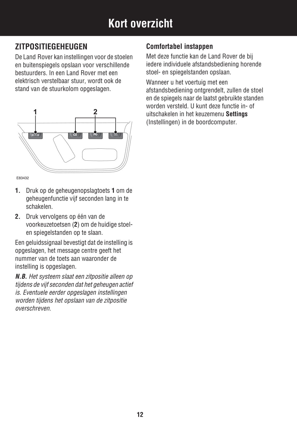 2007-2008 Land Rover Discovery 3 Owner's Manual | Dutch