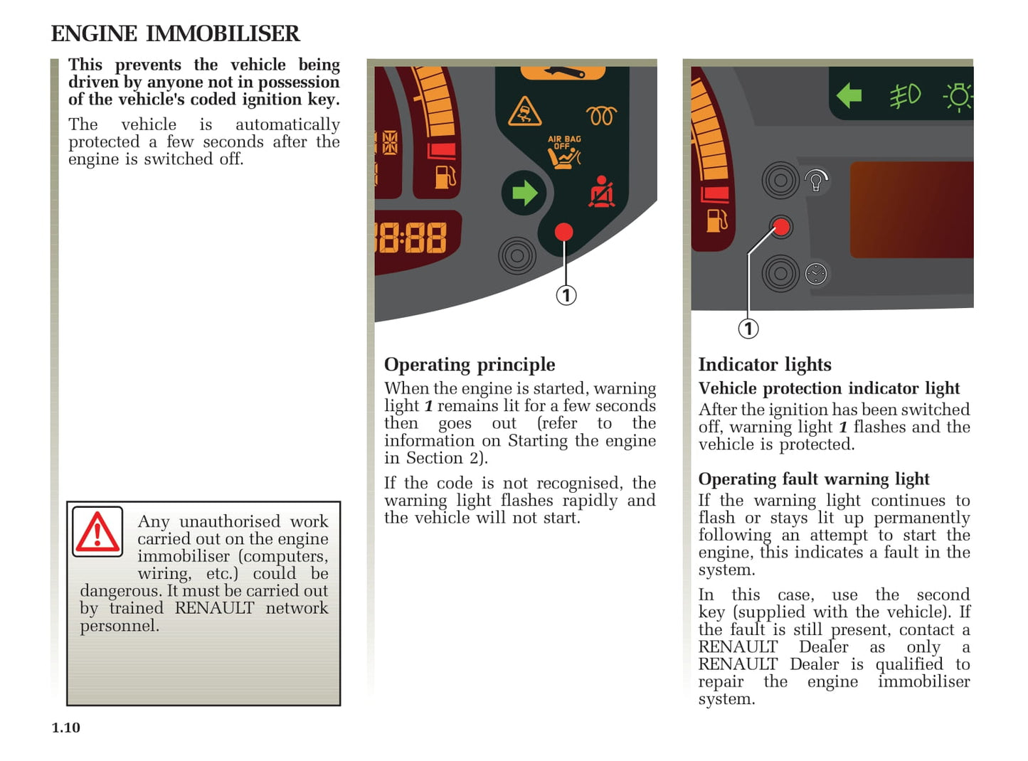 2005-2006 Renault Modus Owner's Manual | English